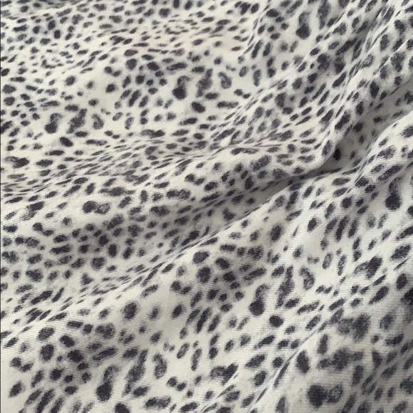 Joie Soft grey leopard print dress - Picture 4 of 5